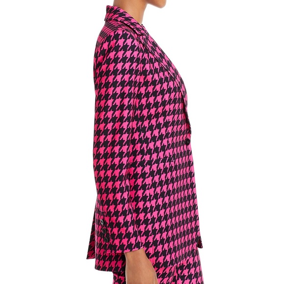 Alice & Olivia Breann Houndstooth Blazer - 150th Anniversary for Bloomingdale’s - Picture 4 of 12